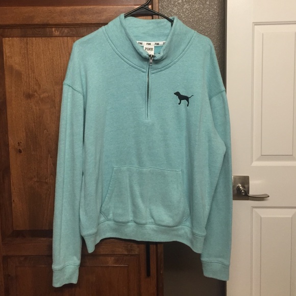 PINK Victoria's Secret Tops - PINK Victoria's Secret boyfriend zipup