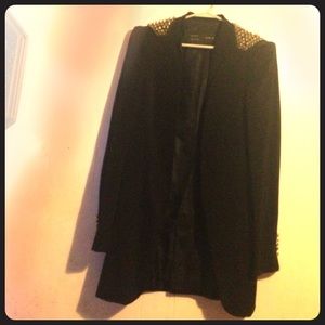 Zara Spiked Blazer