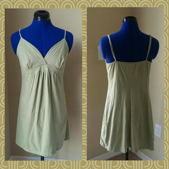 Moss Green Halter/Sundress