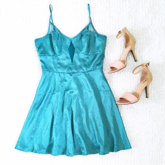Dresses & Skirts - | new | teal slip dress