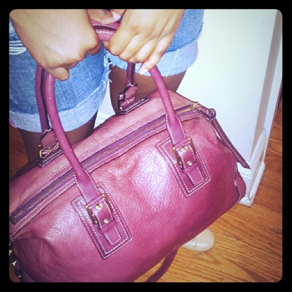 Coach leather Hamptons Satchel