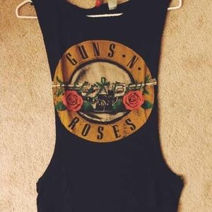H&M Guns n Roses muscle tee