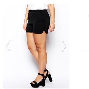 ASOS black Tailored shorts NWOT