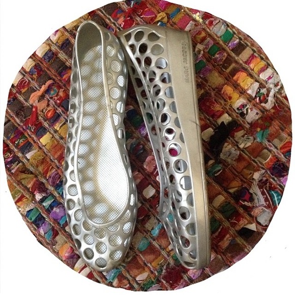 Marc Jacobs Silver Jellies