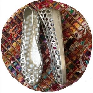 Marc Jacobs Silver Jellies