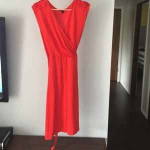Large banana republic wrap dress