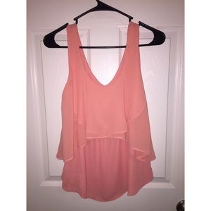 🚫SOLD ON VINTED🚫 Peach Tank Top