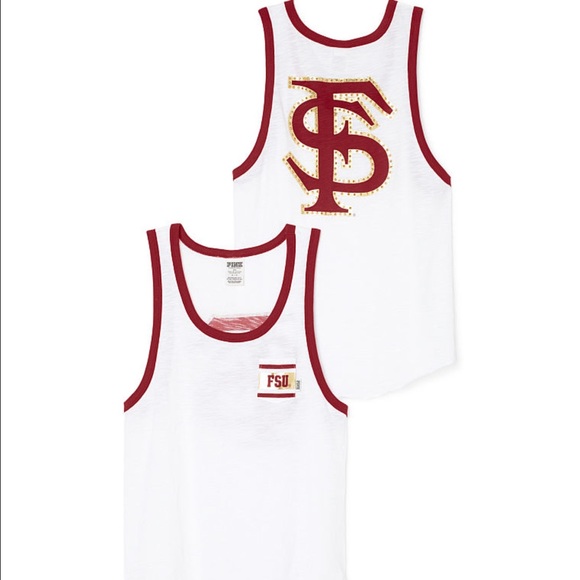 Victoria Secret's PINK college tanks tie dye