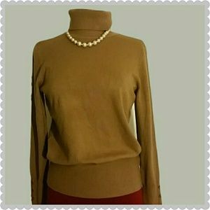 Brown corporate casual sweater size small
