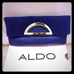 Aldo Blue Clutch Crossbody