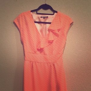 Gianni Bini Polka Dot Chiffon Dress