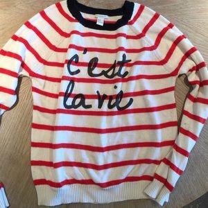 C'est La Vie Sweater