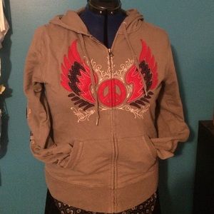 Lucky Brand zip up hoodie