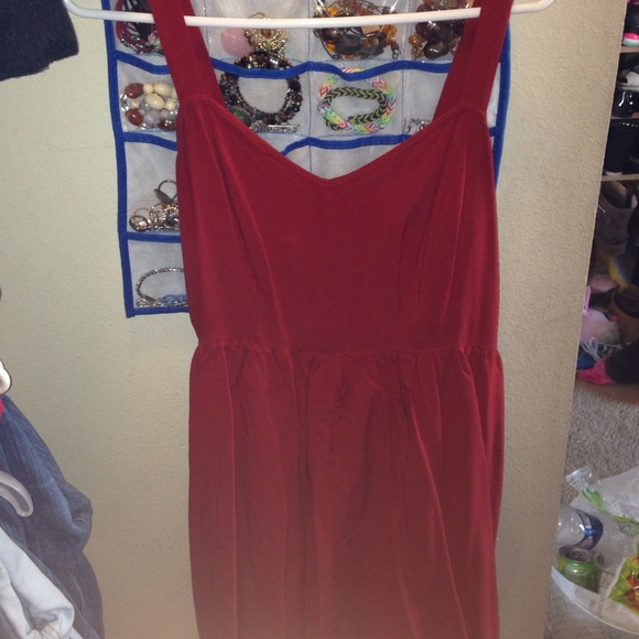 Red Forever 21 dress
