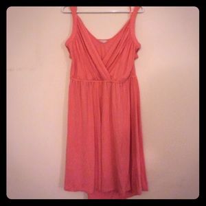 Ann Taylor Loft coral jersey dress XL