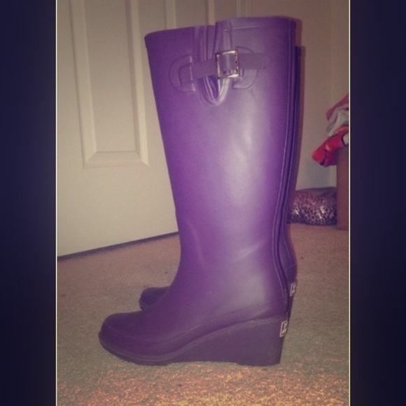 Purple Rainboots