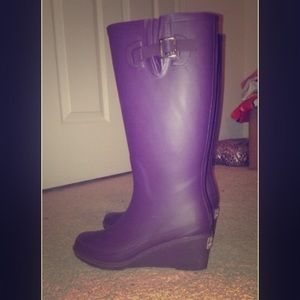 Purple Rainboots