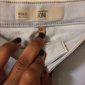 ON HOLD!! High Waist MotoJoniJeans waist34length32