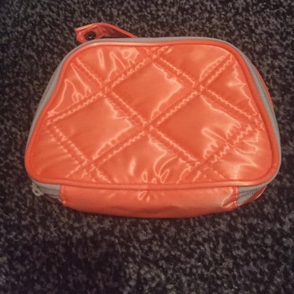 Clinique makeup bag, orange💗