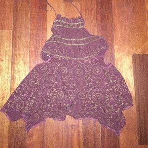 ONE HOUR SALE free people romper with cutouts