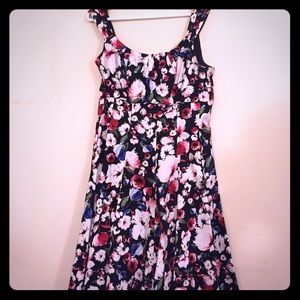 White House black market floral dress size 14