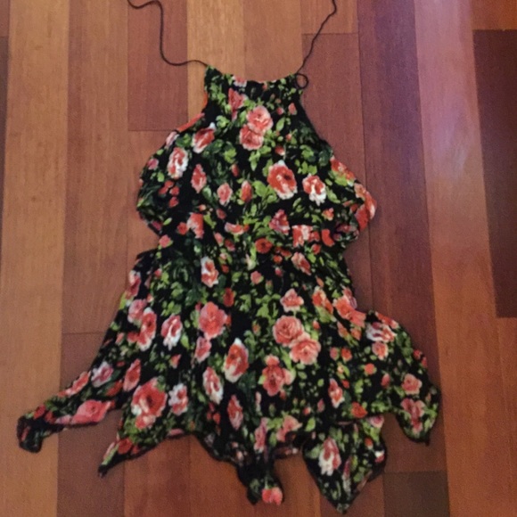 ONE HOUR SALE Free people romper with cut outs