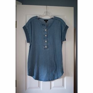 Jcrew Chambray Tunic