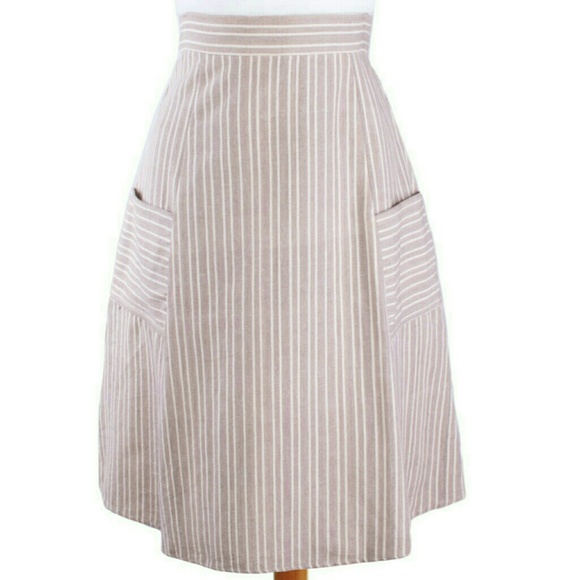 ☆HP☆ 📚Mata Traders📚 Pen Pal Skirt - Taupe - Picture 2 of 4