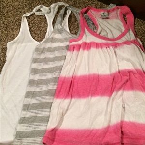 Razor back tanks