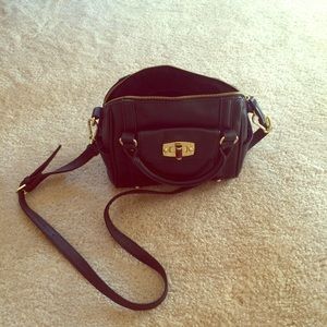 Black small crossbody purse