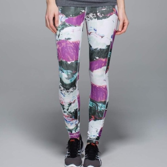 NWT Lululemon Speed Tight III Pigment Wave 2 6 8 - Picture 3 of 4