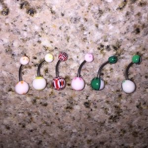 Belly button rings