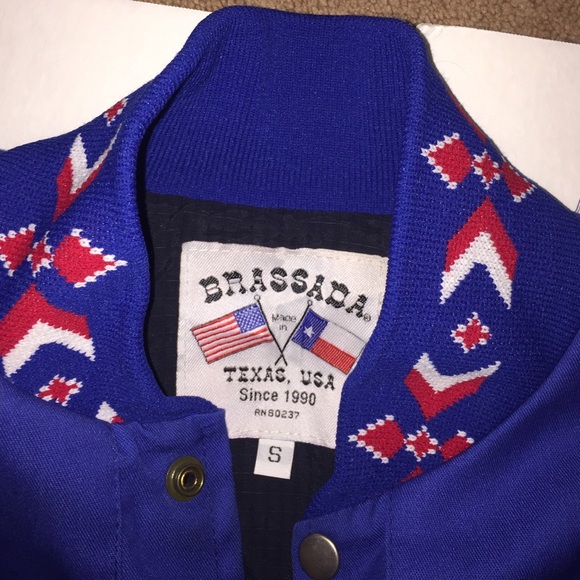 Blue Button-Up Jacket - Picture 2 of 3