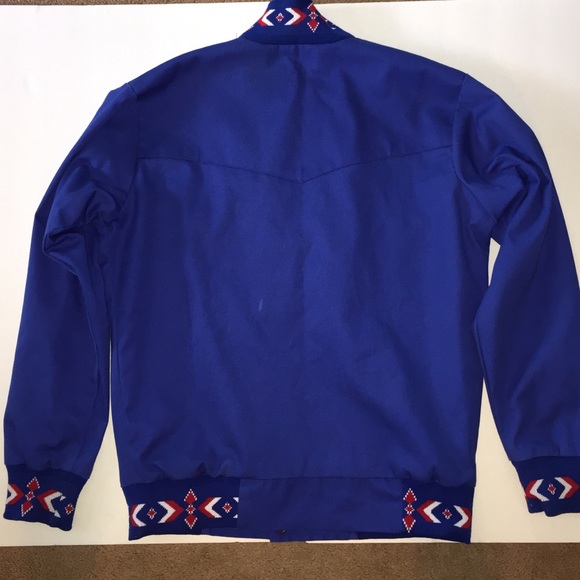 Blue Button-Up Jacket - Picture 3 of 3