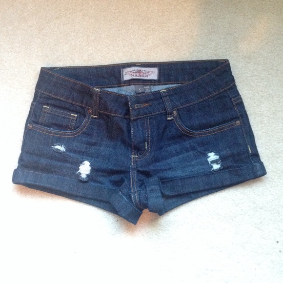 jean shorts