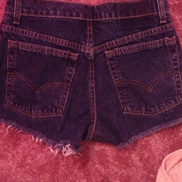 High waisted jean shorts. NWOT. - Picture 2 of 3