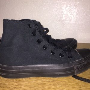 Black High Top Converse