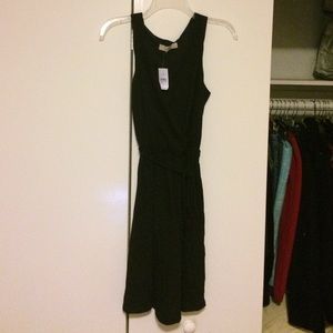 Ann Taylor loft black short casual dress