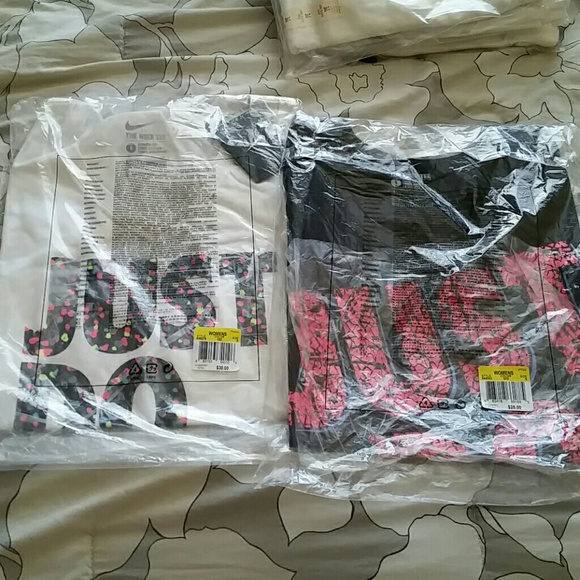 Nike Tops - ☆sold☆ Both Nike  "just do it" tshirts for $30