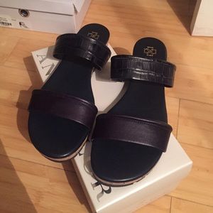 Navy Sandals
