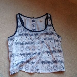 tribal print top