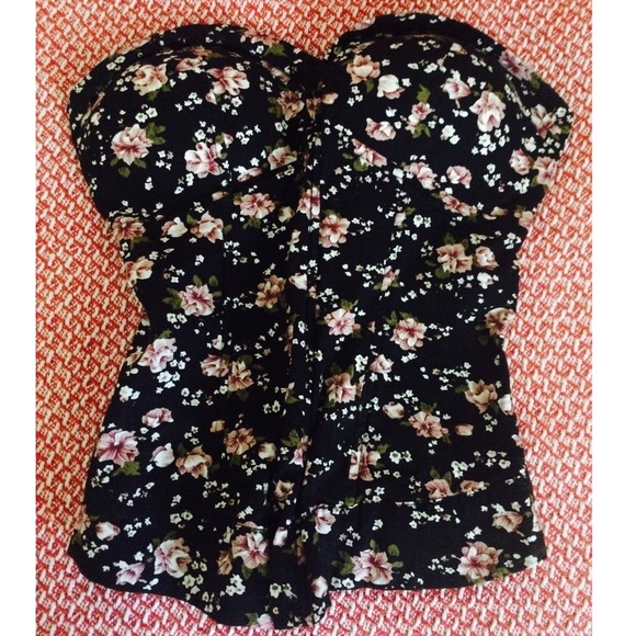 Floral corset