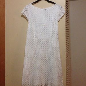White eyelet sundress from Old Navy