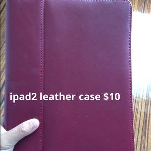 iPad 2 leather case