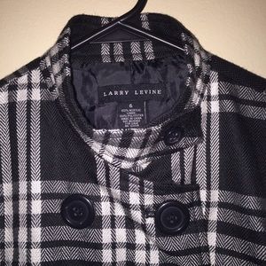 Cropped Plaid Jacket