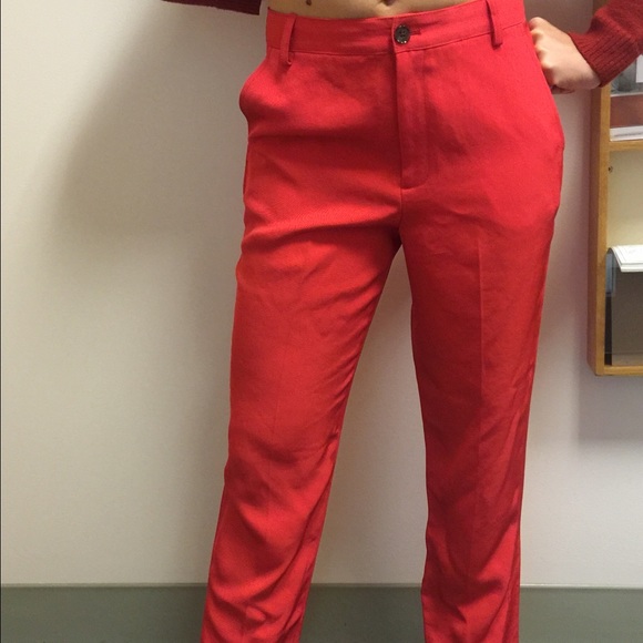 NWT - 💢glamorous red Marc by Marc Jacobs pants💢 - Picture 4 of 4