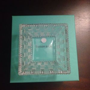 PRICE DROP TODAY! Tiffany & Co Woven Square Bowl