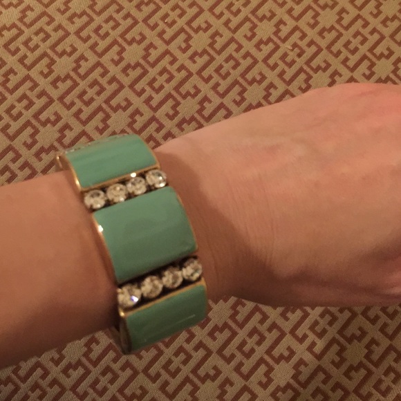 Peacock blue Jcrew bracelet