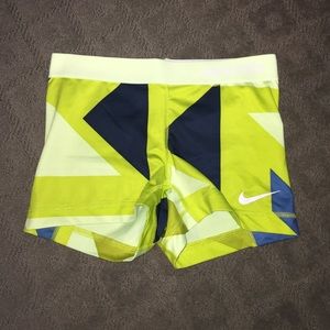 Green/Navy Nike Pros