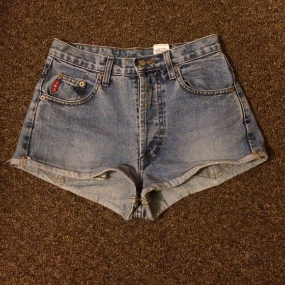 high waist shorts